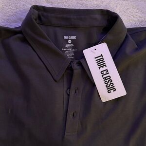 True Classic Black Polo Shirt